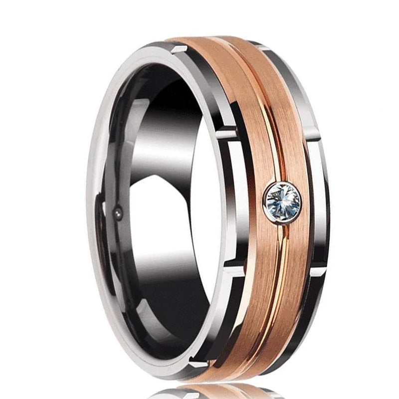 Red Groove Dragon Ring