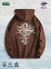 Spiked Cross Hoodie