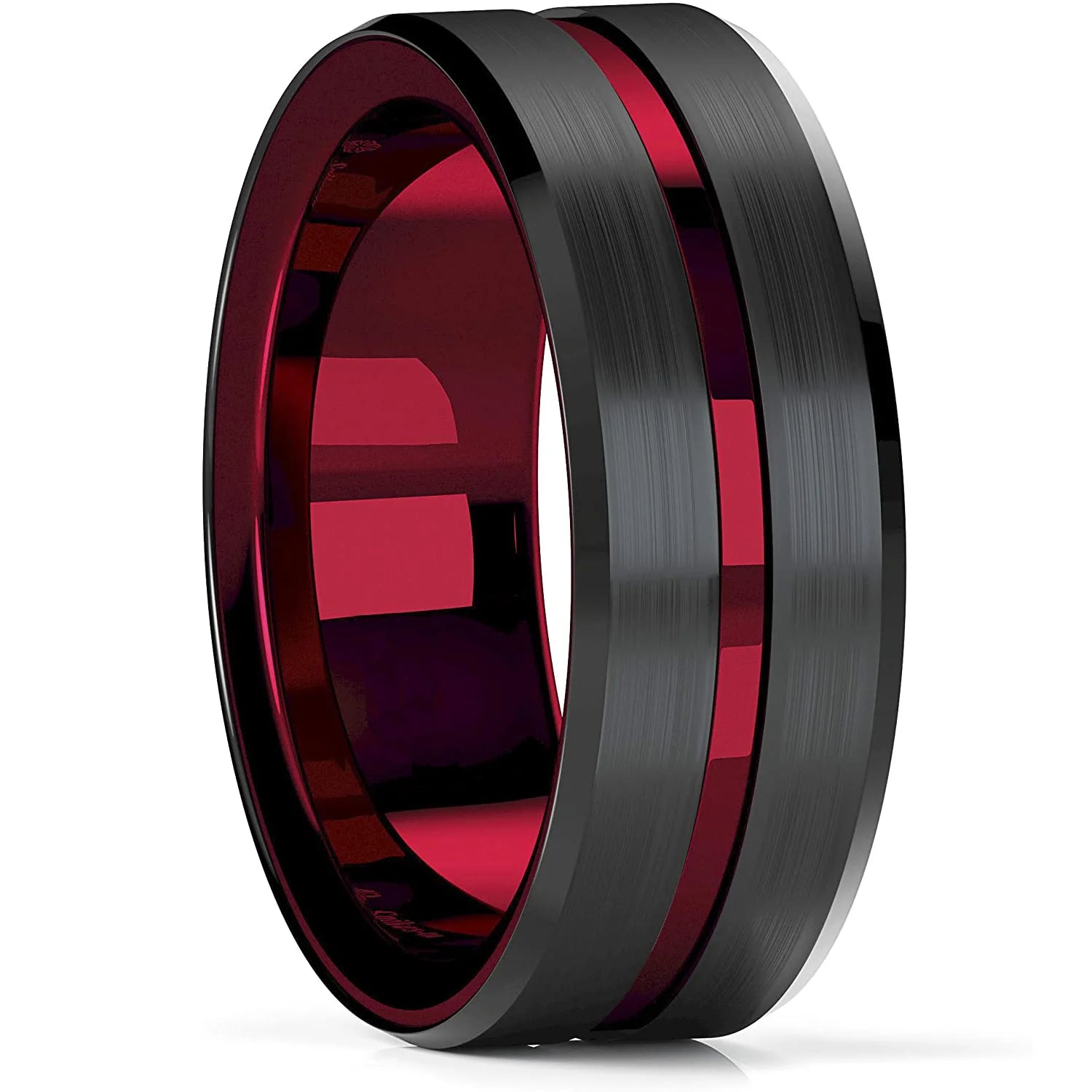 Red Groove Dragon Ring