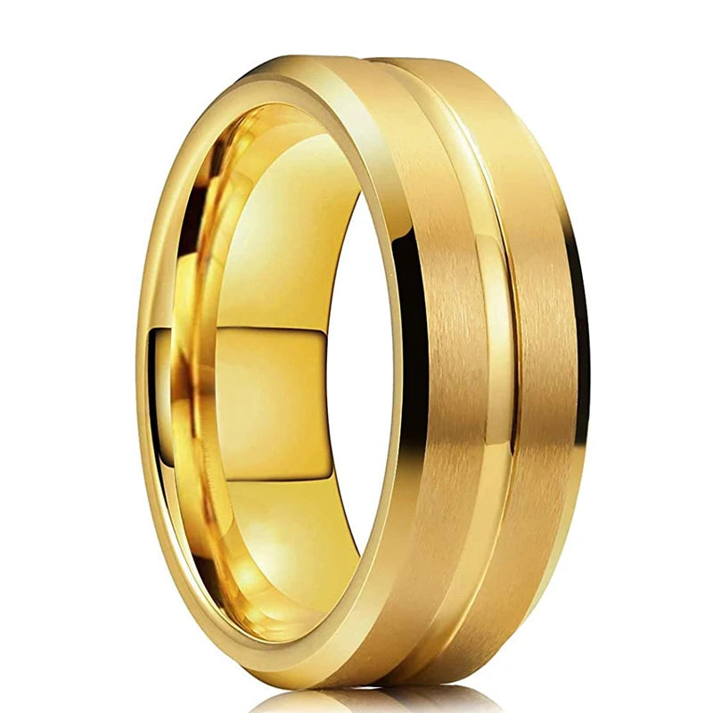 Red Groove Dragon Ring