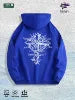 Spiked Cross Hoodie