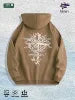 Spiked Cross Hoodie