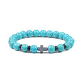 Cross Beaded Bracelet