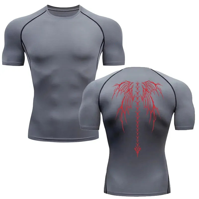 Skeleton Compression T-Shirt
