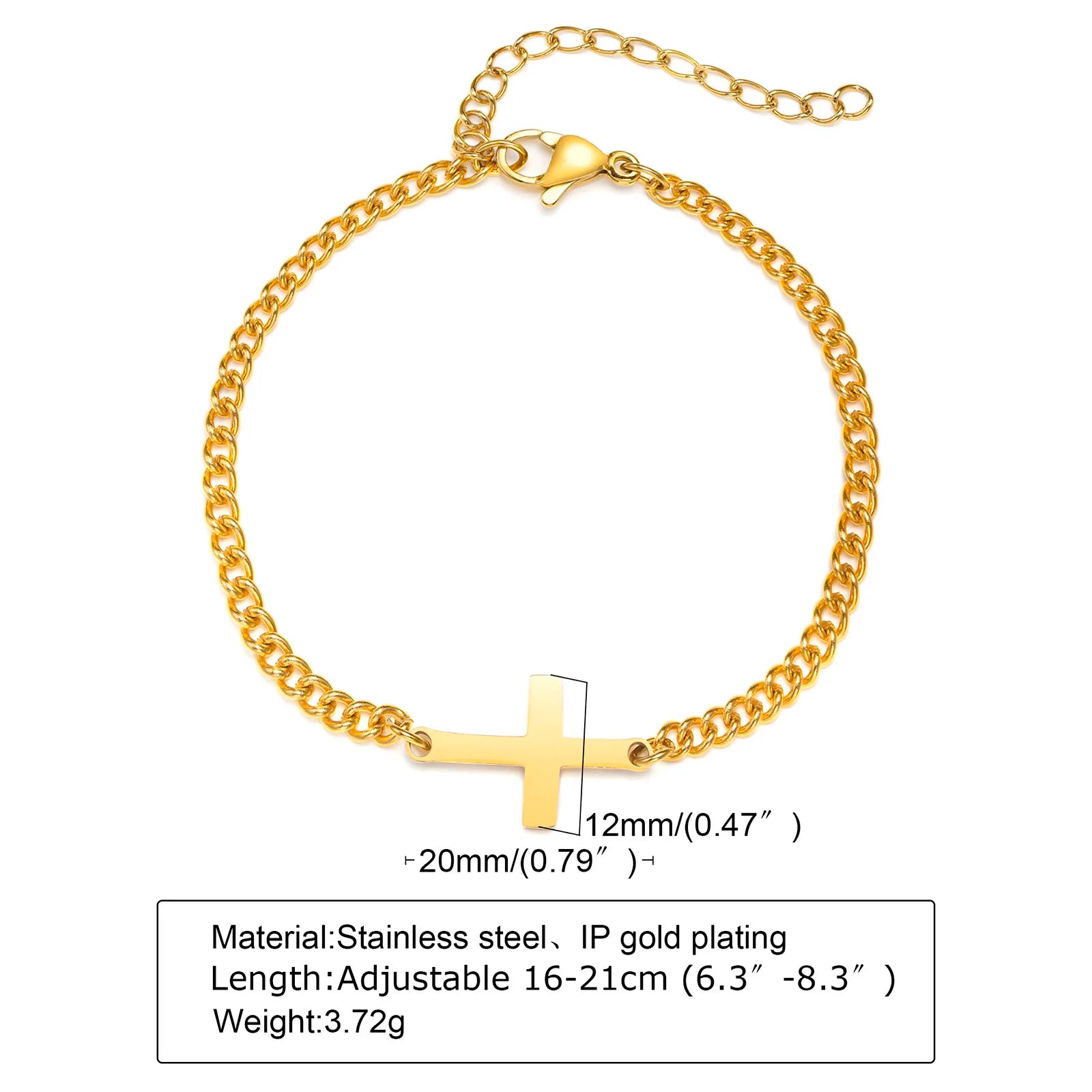 Christian Cross Bracelet