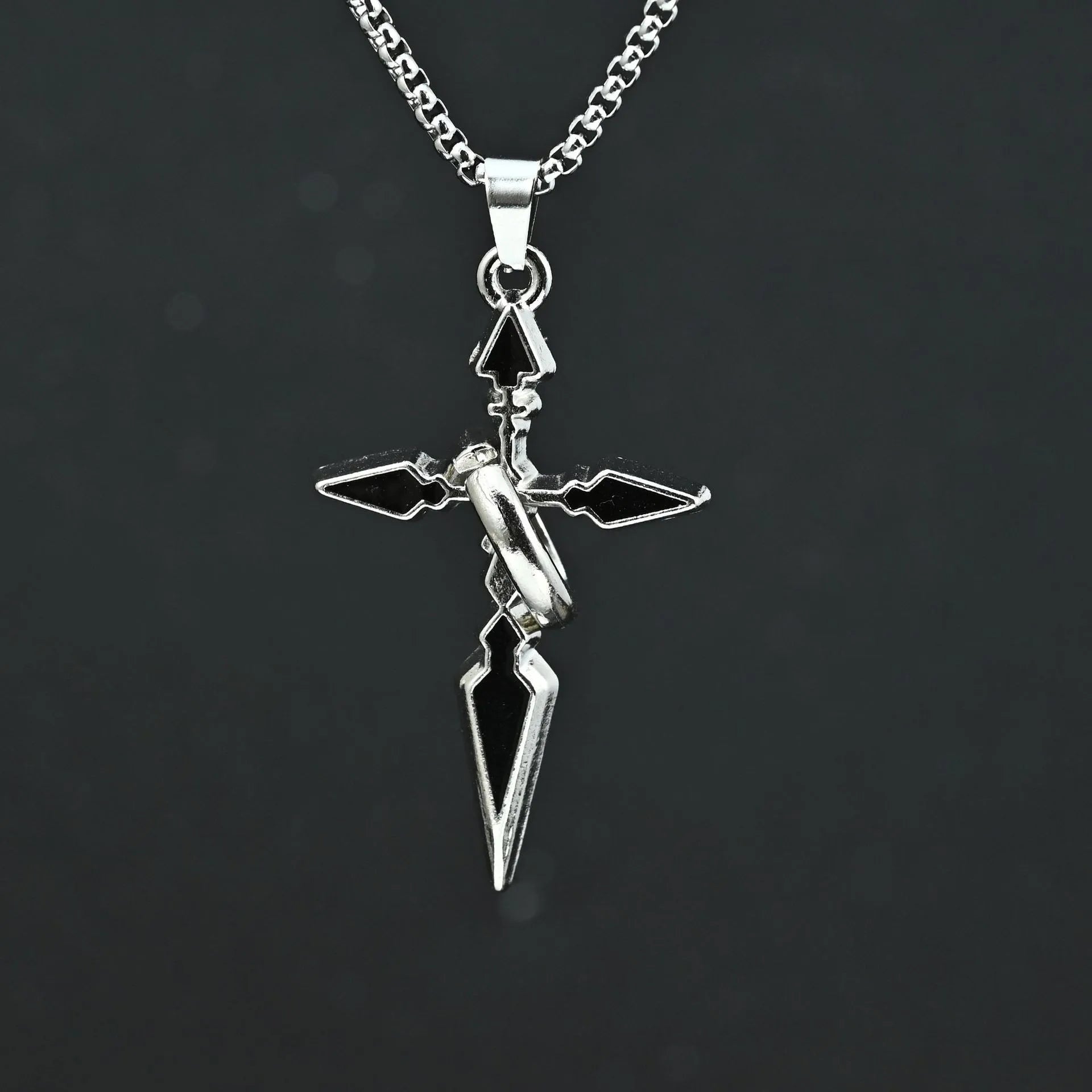 Titanium Cross Necklace