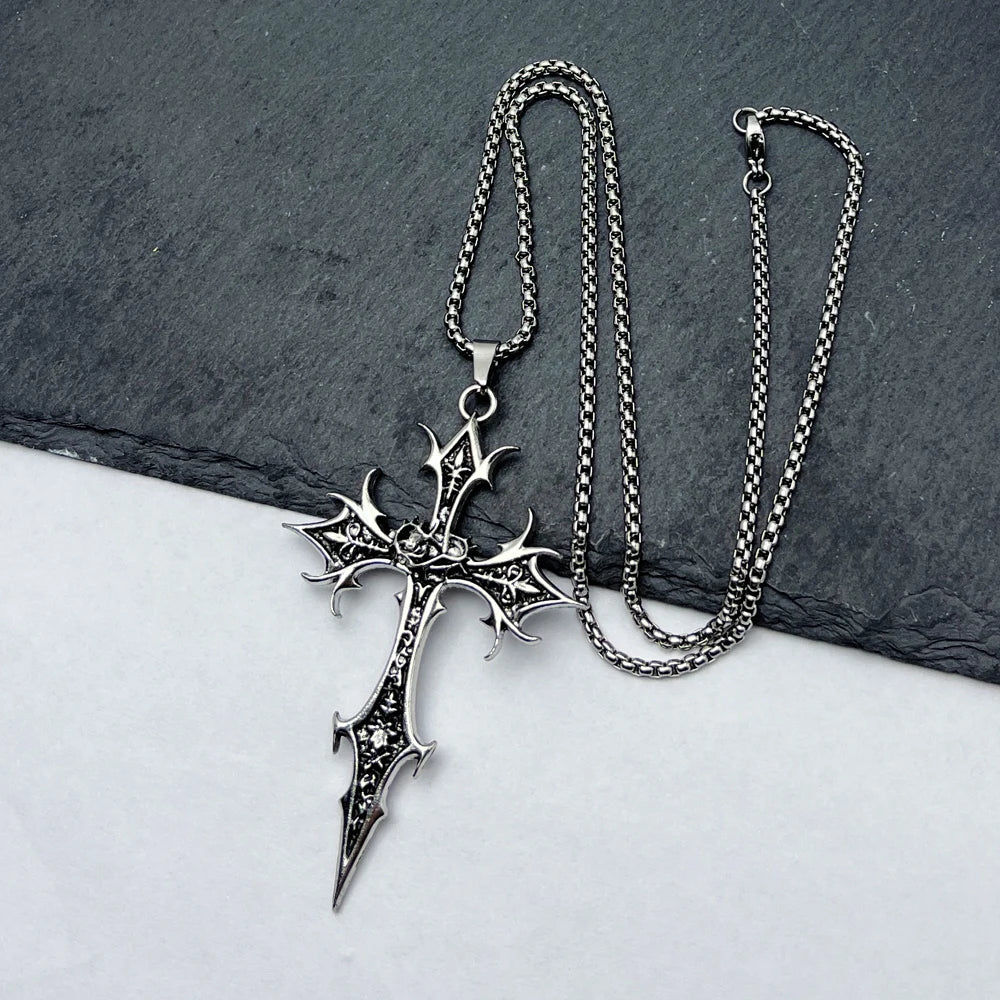 Gothic Cross Necklace