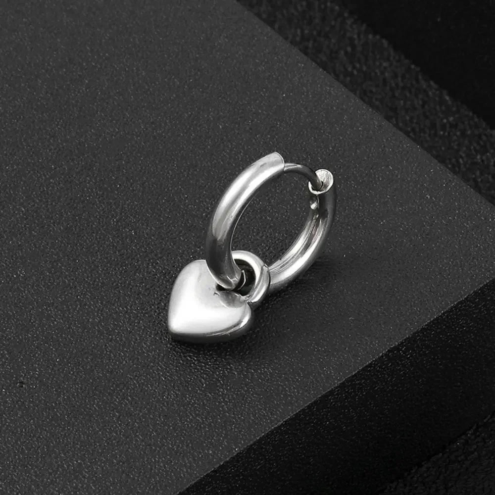 Cross Feather Stud Earrings