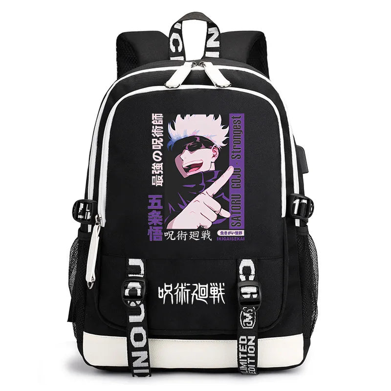 Gojo Satoru Anime Backpack