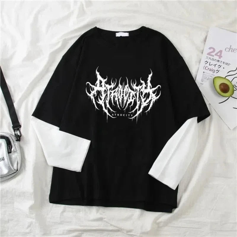 Gothic Layered Long Sleeve