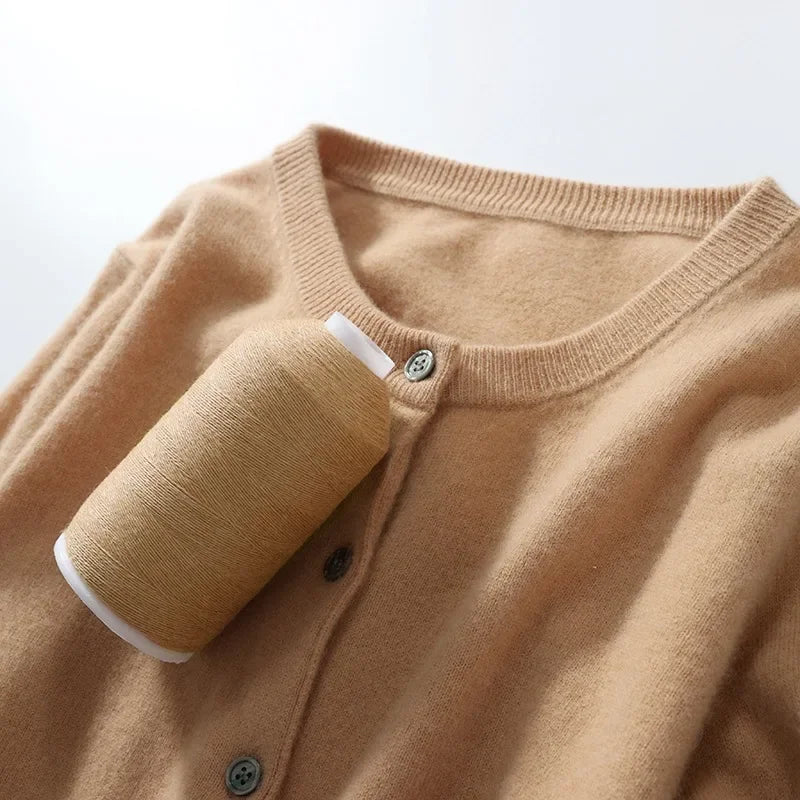 Lightweight Knit Open Cardigan – Women's Sweater