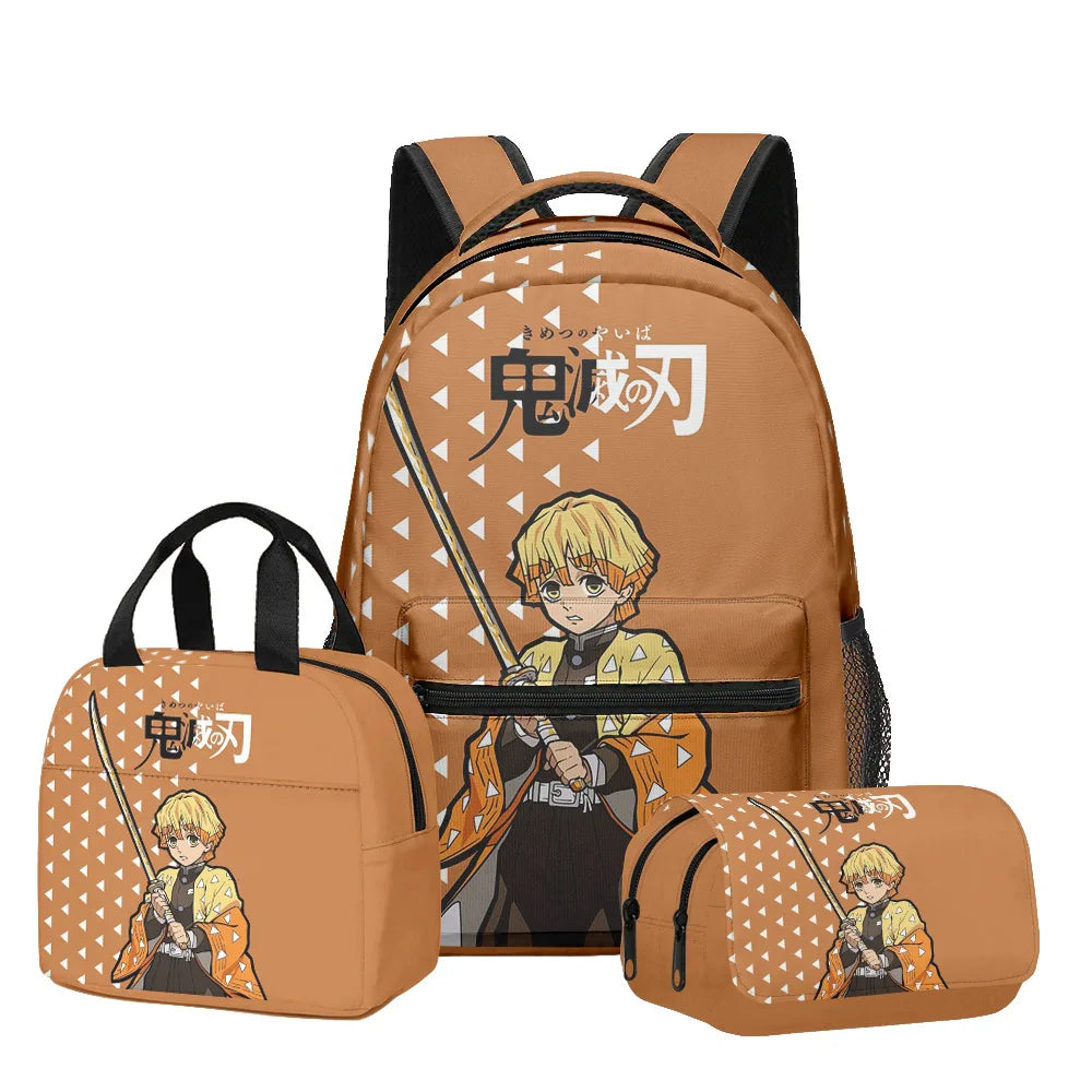 Demon Slayer Backpack Set