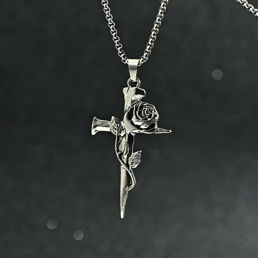 Titanium Cross Necklace