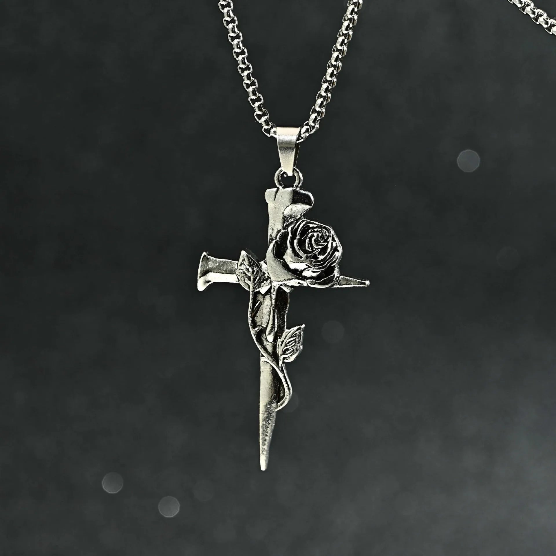 Titanium Cross Necklace