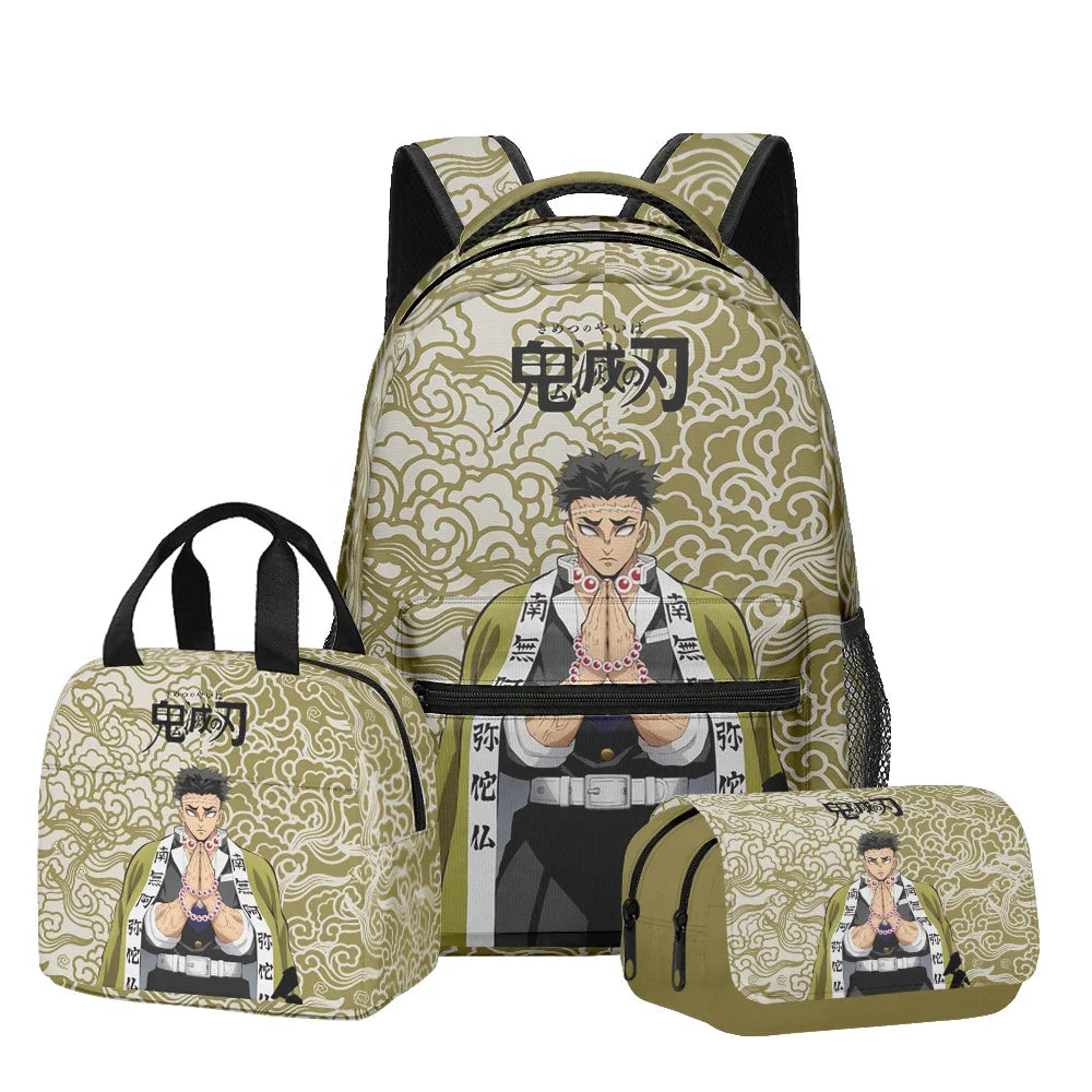 Demon Slayer Backpack Set