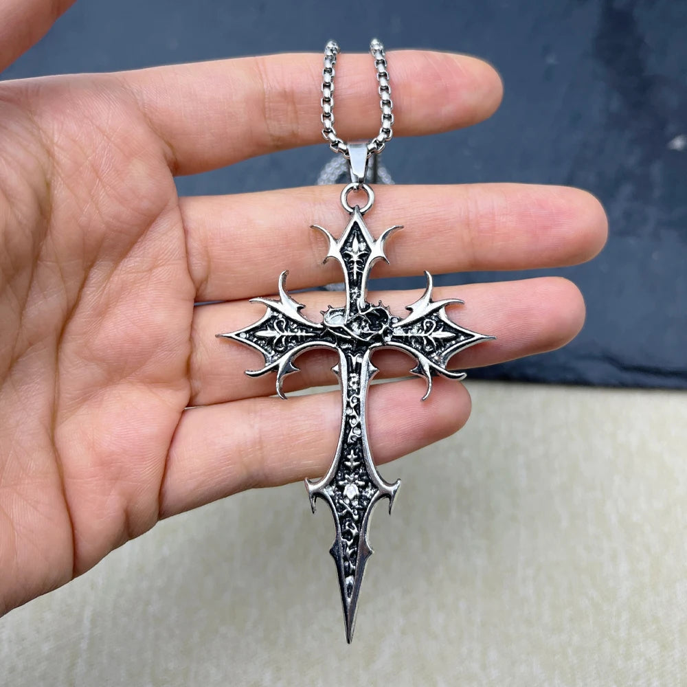 Gothic Cross Necklace