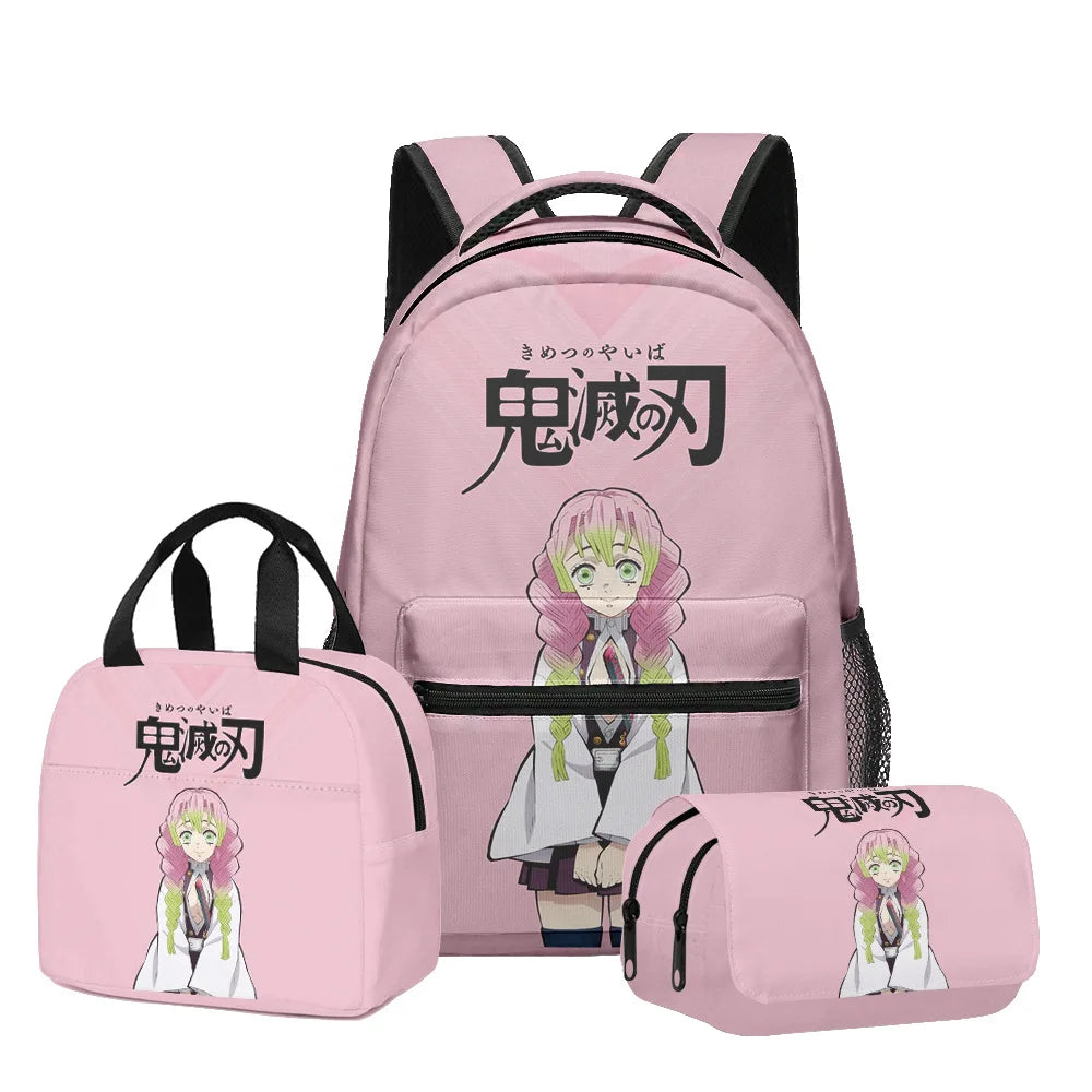 Demon Slayer Backpack Set
