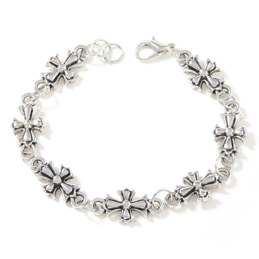 Gothic Cross Bracelet