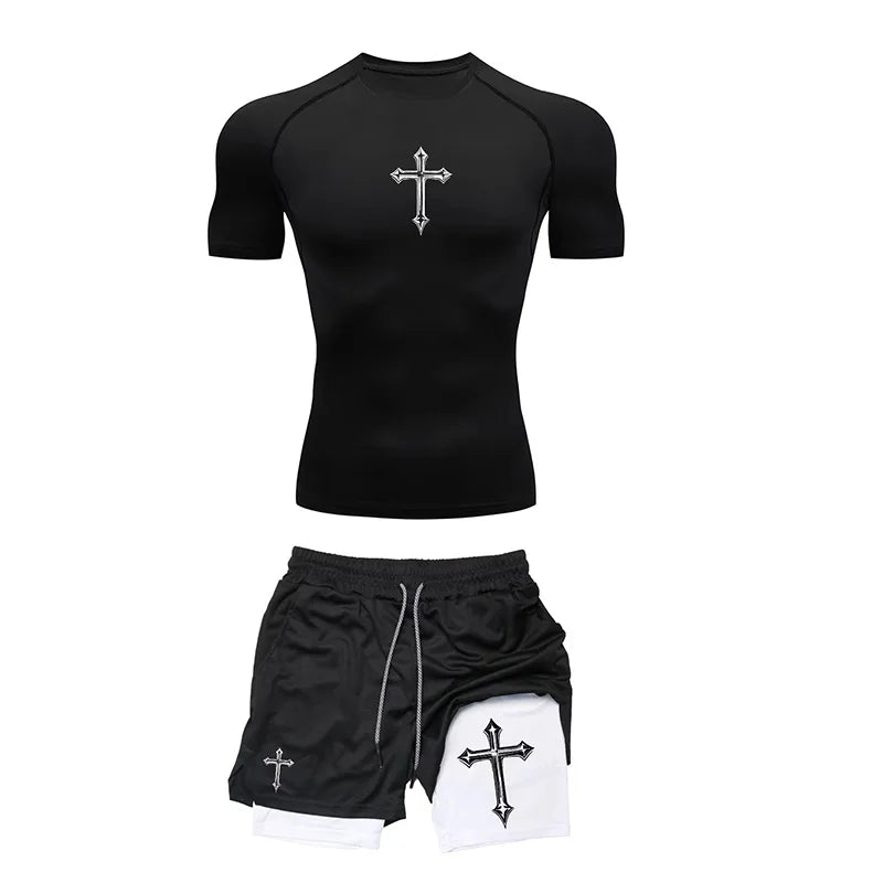 Cross Compression Gym Set