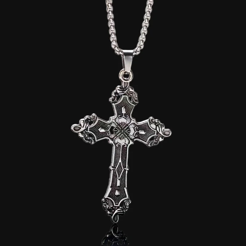 Titanium Cross Necklace