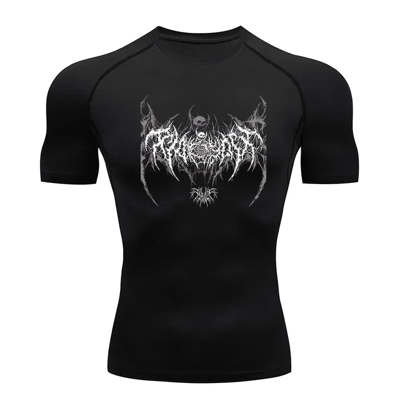 Skeleton Compression T-Shirt