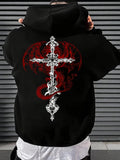 Gothic Cross Street Hoodie