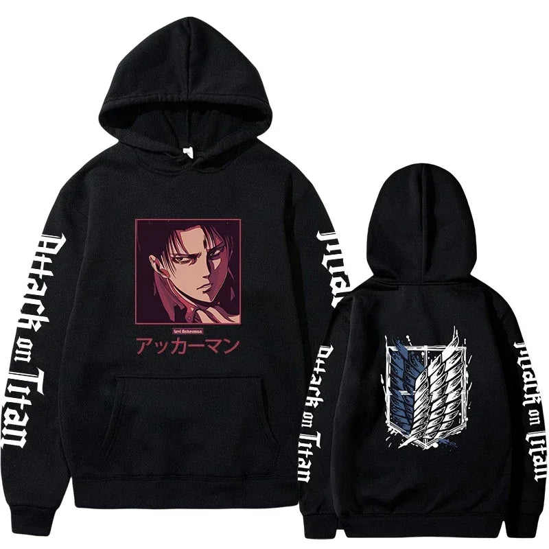 Levi Anime Street Hoodie