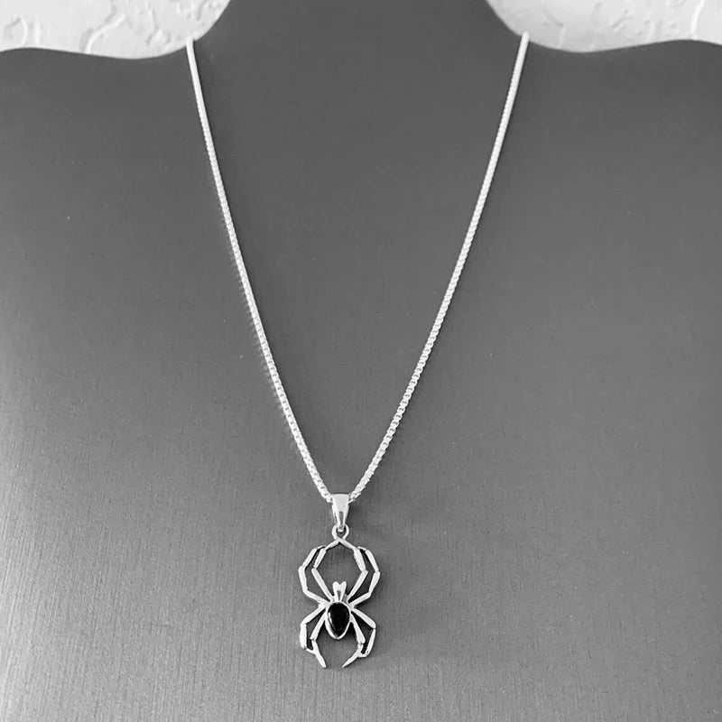 Spider Pendant Necklace