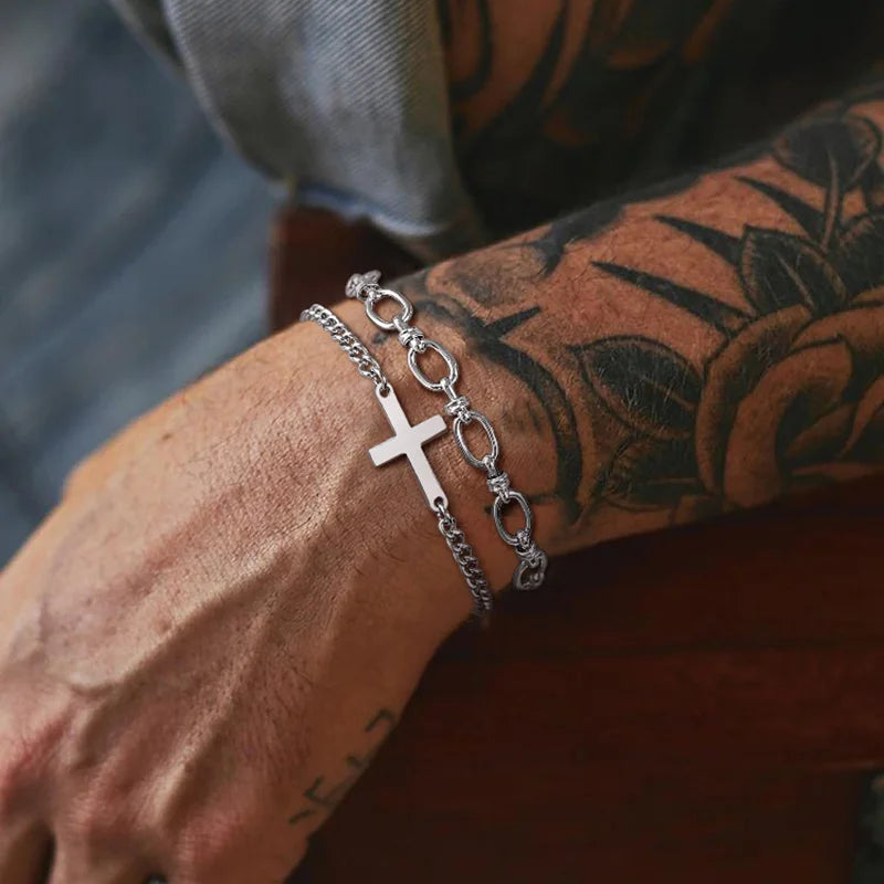 Christian Cross Bracelet