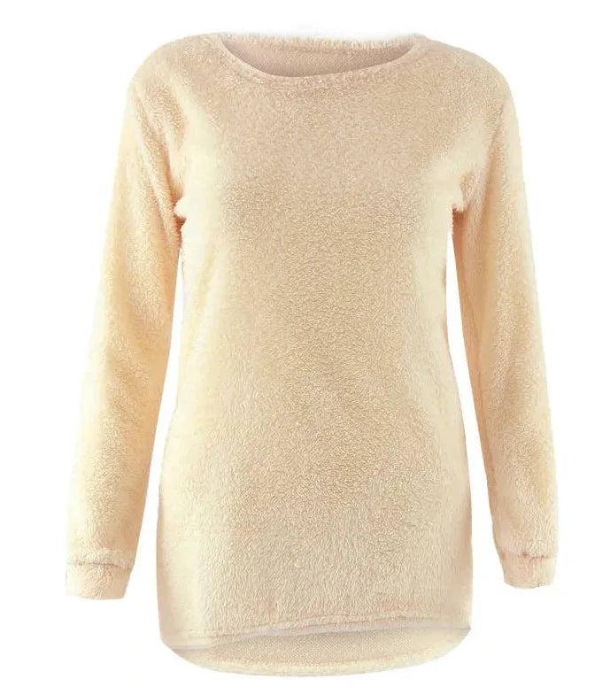 Retro Turtleneck Sweater – Warm Velvet Lined Pullover
