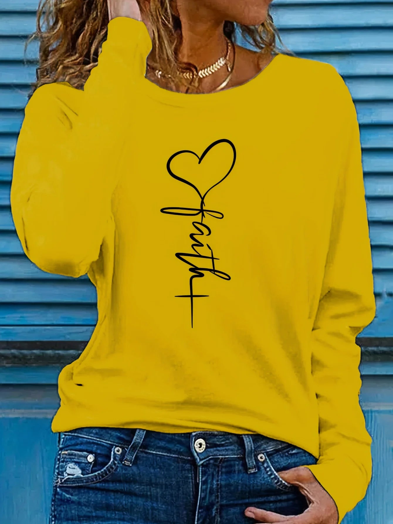 Faith Long Sleeve T-Shirt