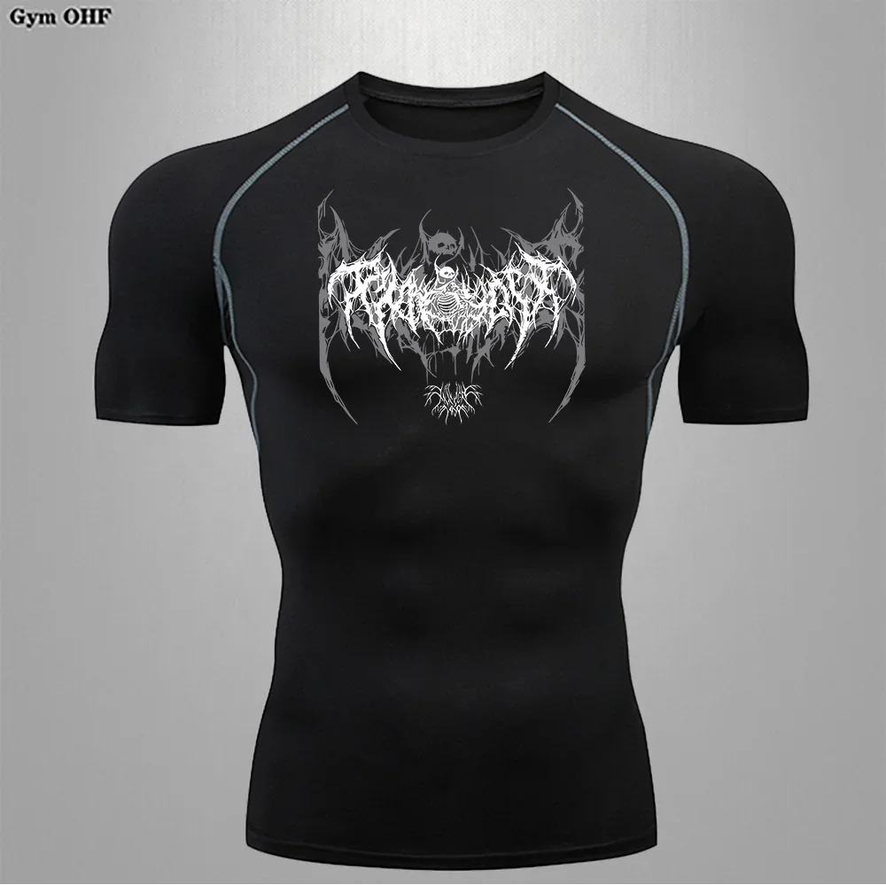 Skeleton Compression T-Shirt