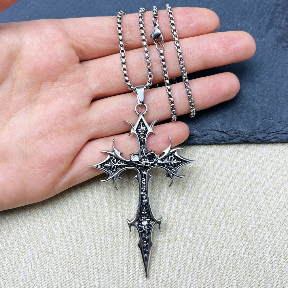 Gothic Cross Necklace