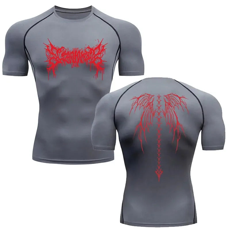 Skeleton Compression T-Shirt