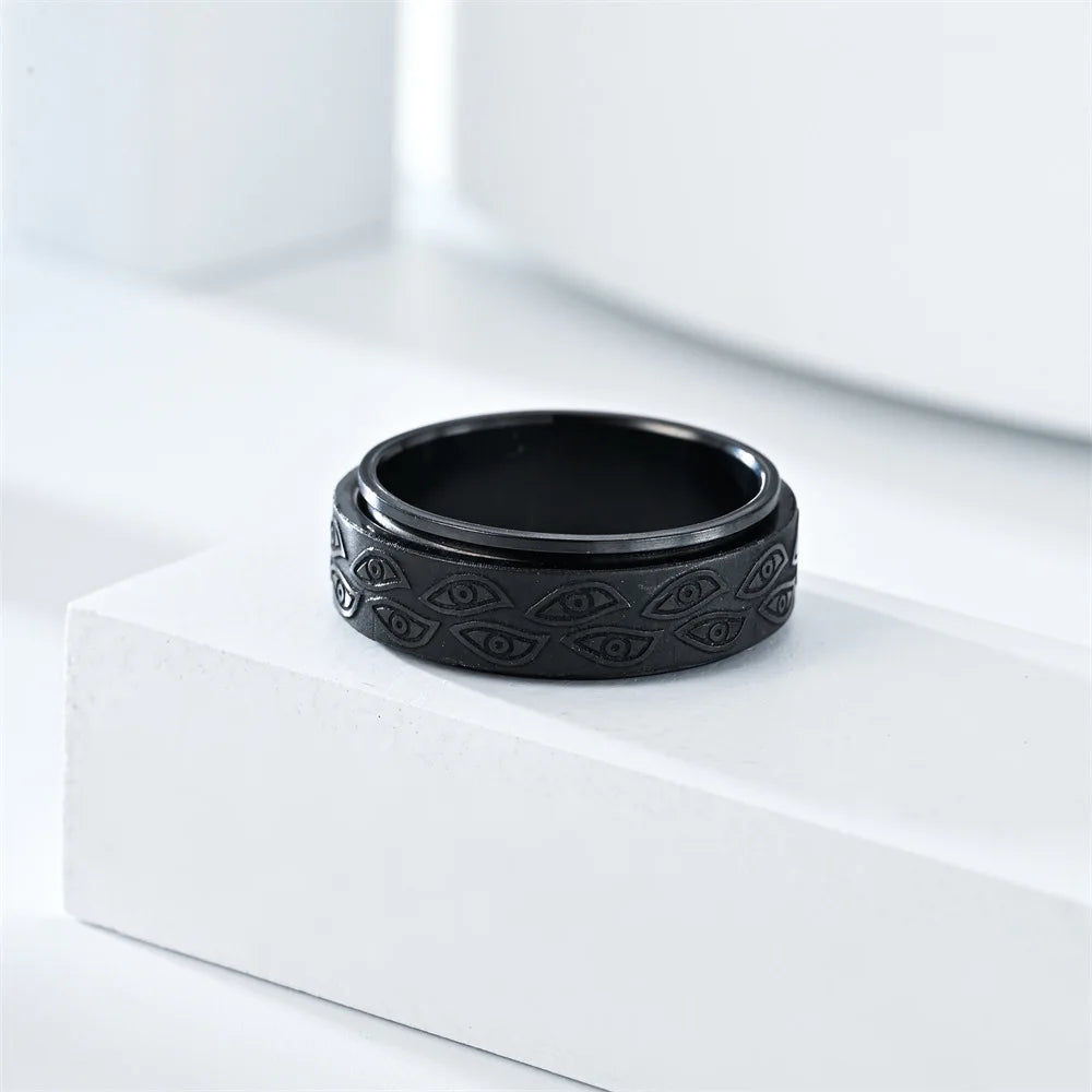 Demon Eye Spinner Ring