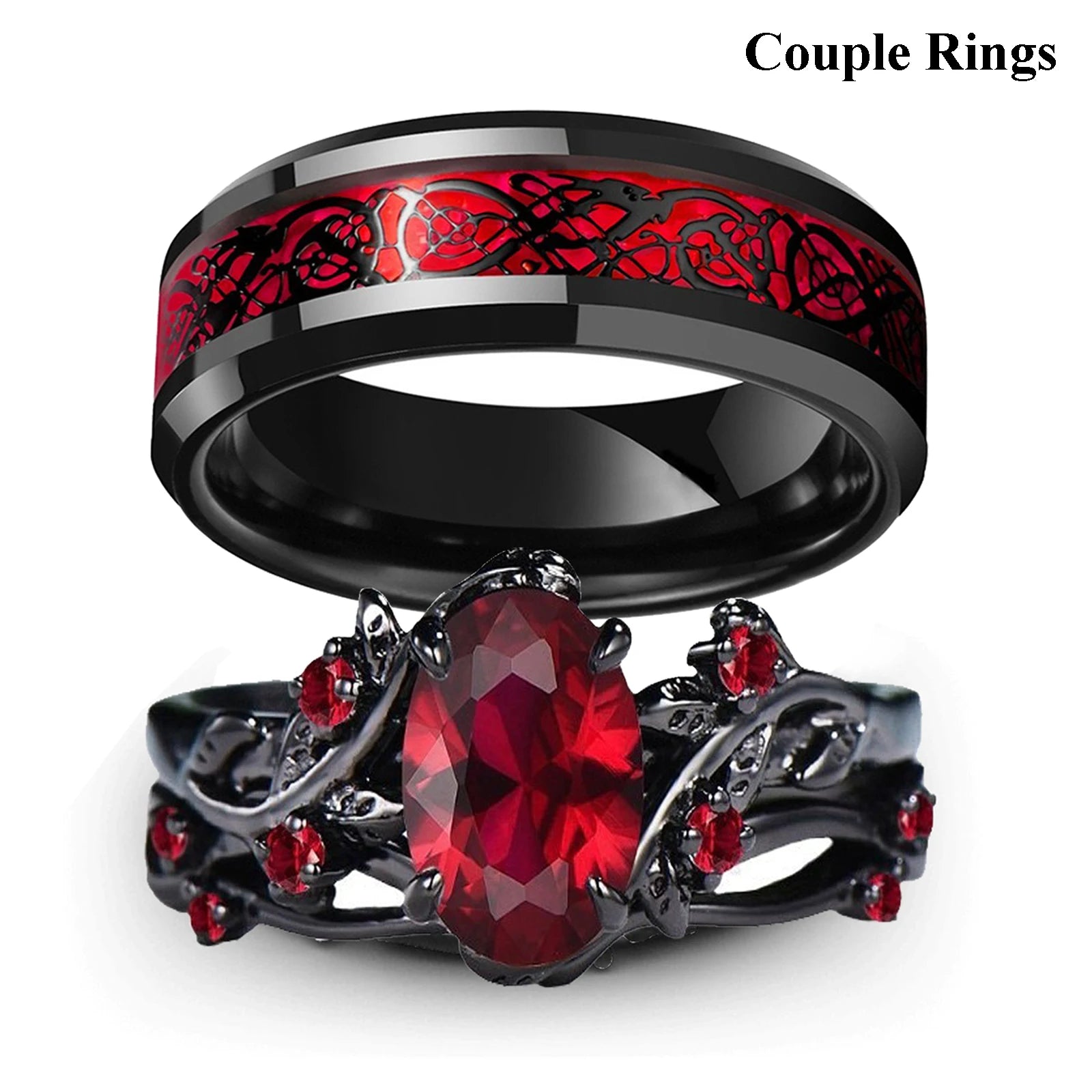 Couple Dragon Rings