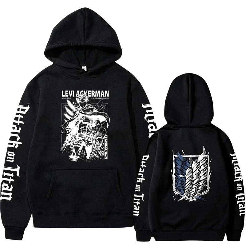 Levi Anime Street Hoodie