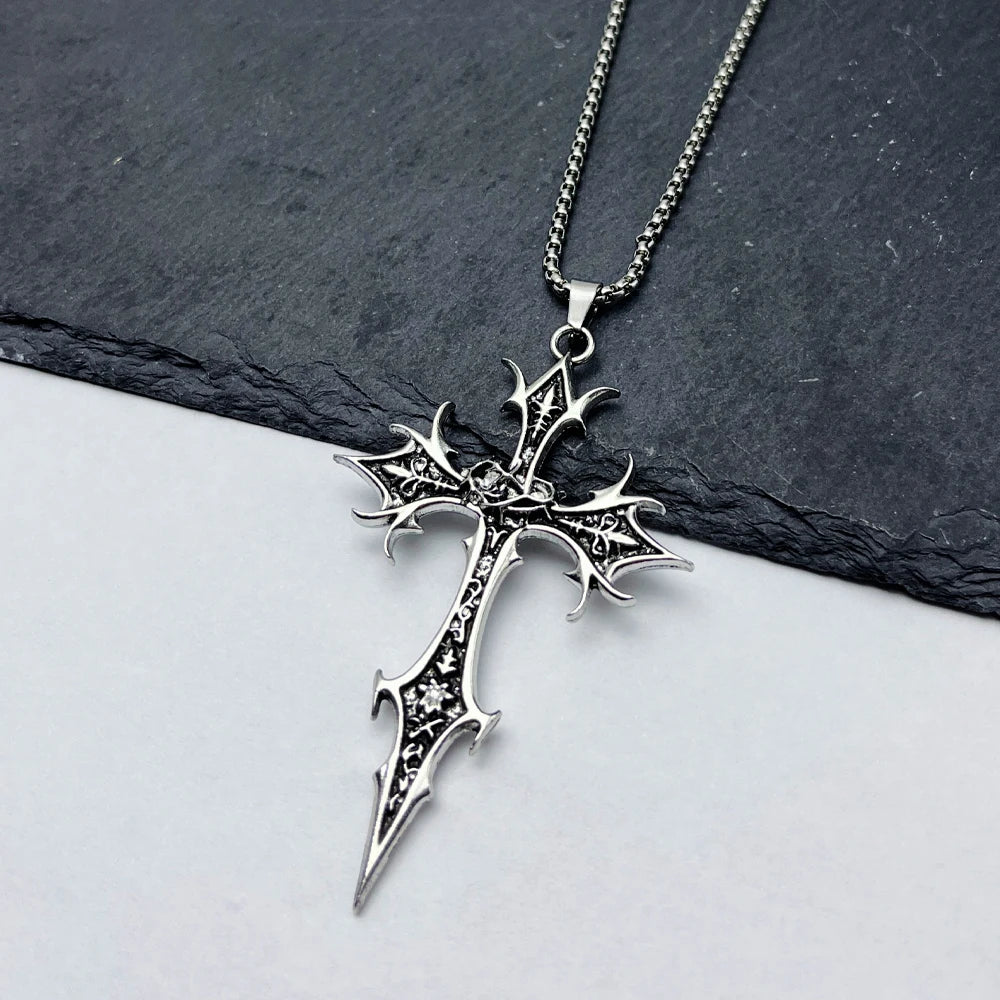 Gothic Cross Necklace