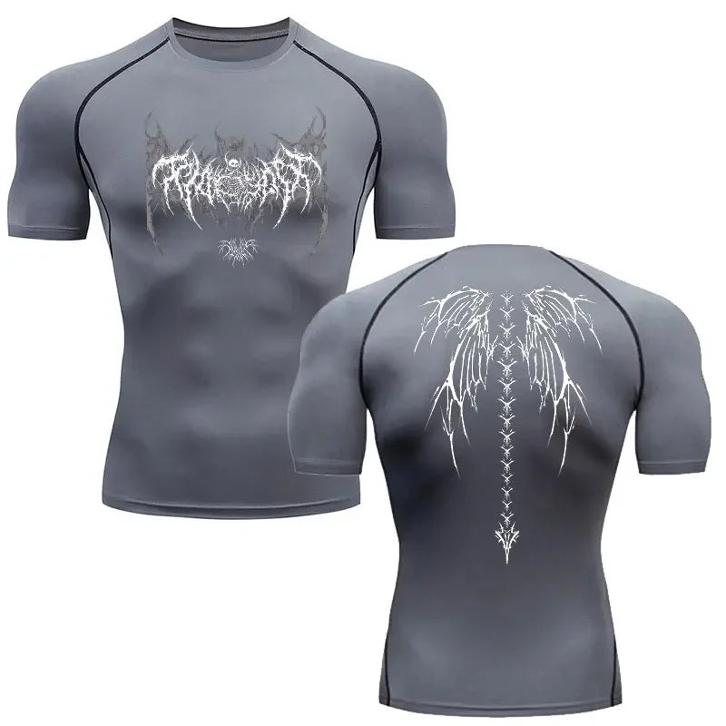 Skeleton Compression T-Shirt