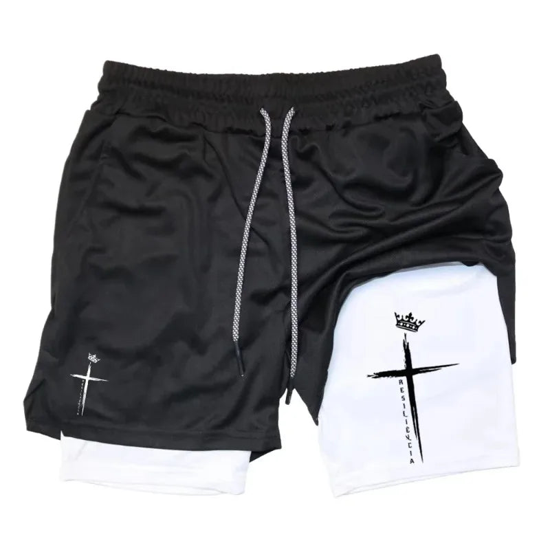 Y2k Cross Shorts