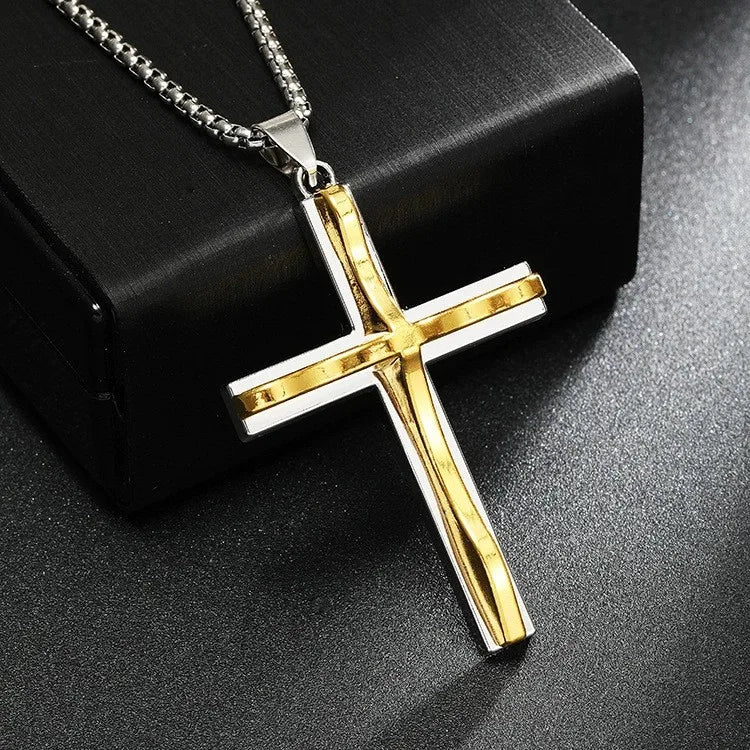 Titanium Cross Necklace