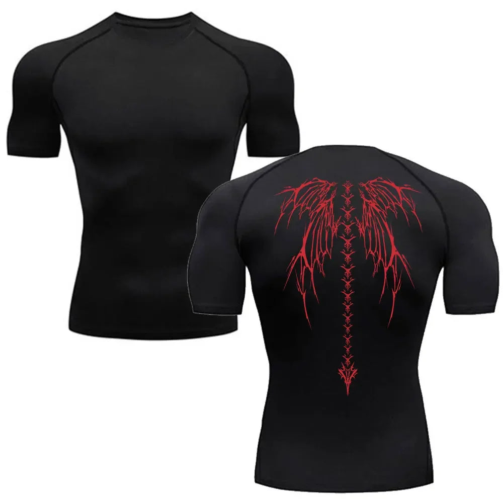 Skeleton Compression T-Shirt