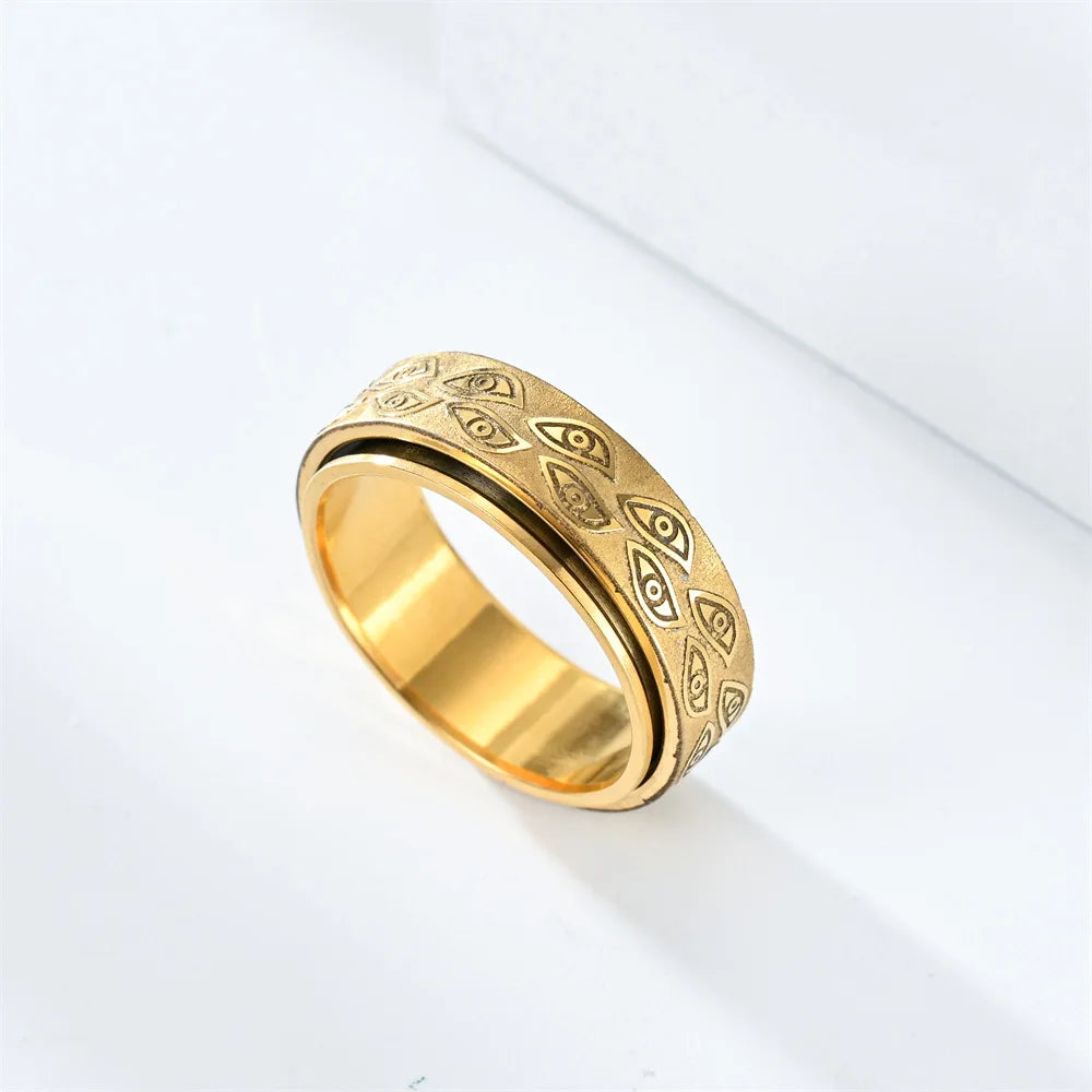 Demon Eye Spinner Ring