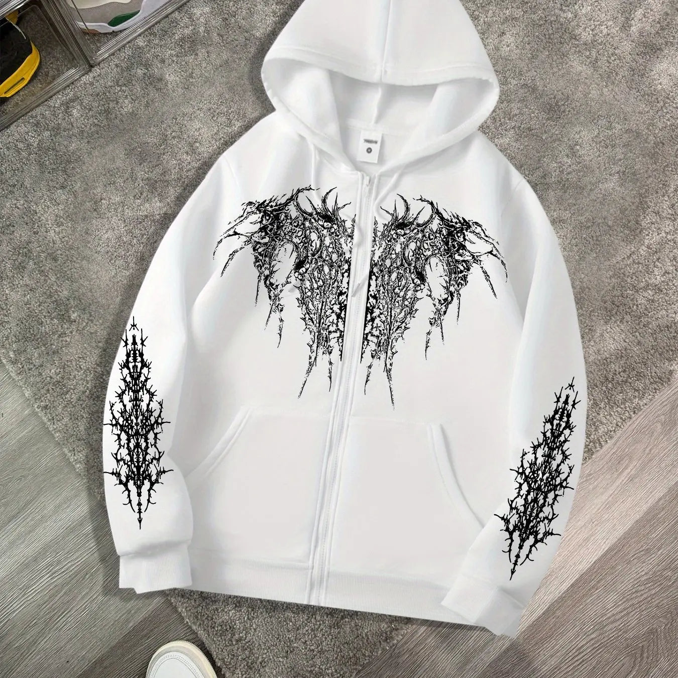 Gothic Zip Hoodie