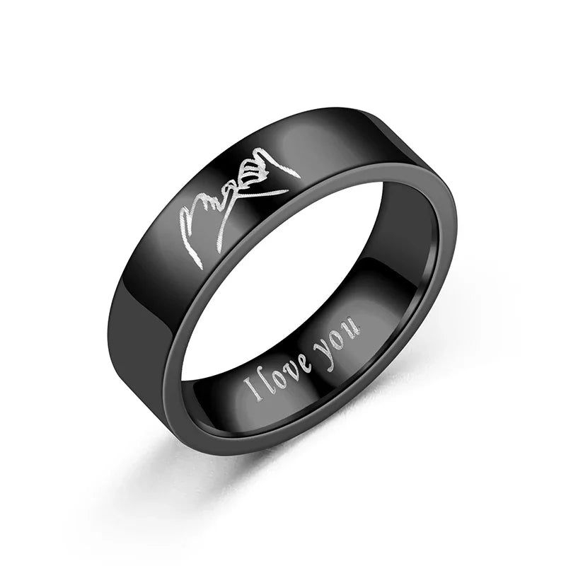 Couple Promise Ring