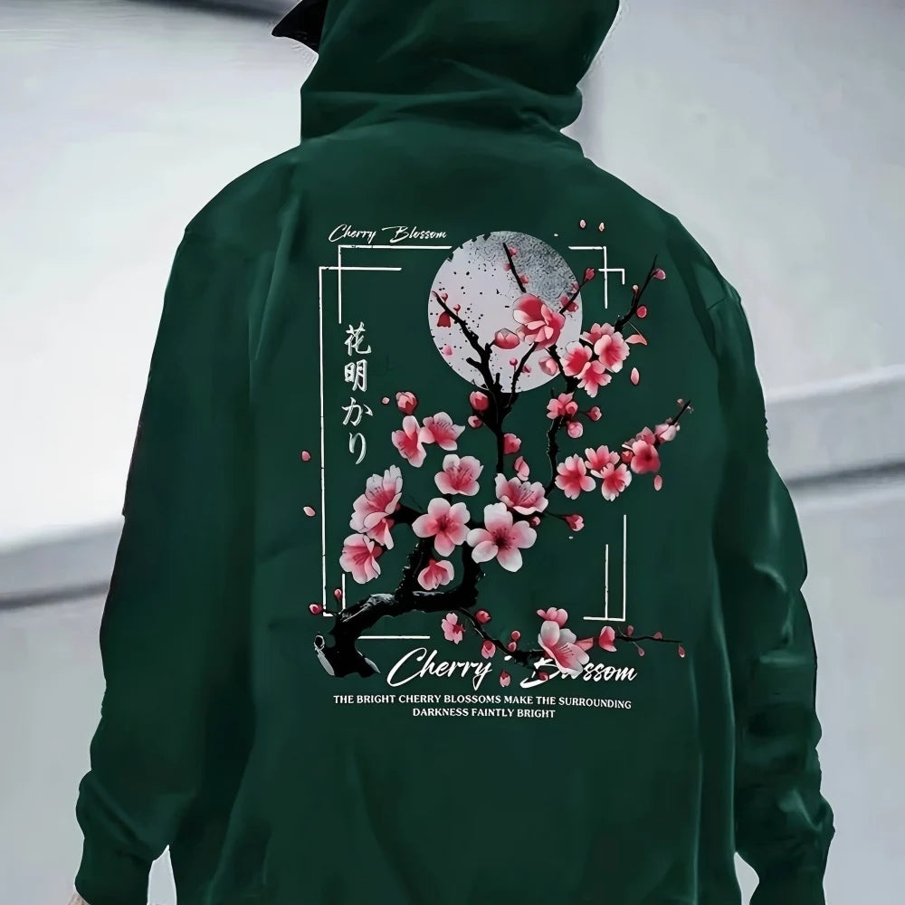 Cherry Blossom Moon Hoodie