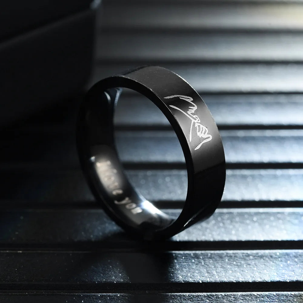 Couple Promise Ring