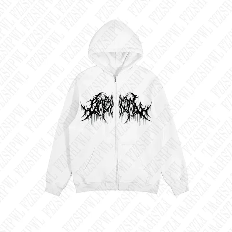 Gothic Y2K Street Hoodie