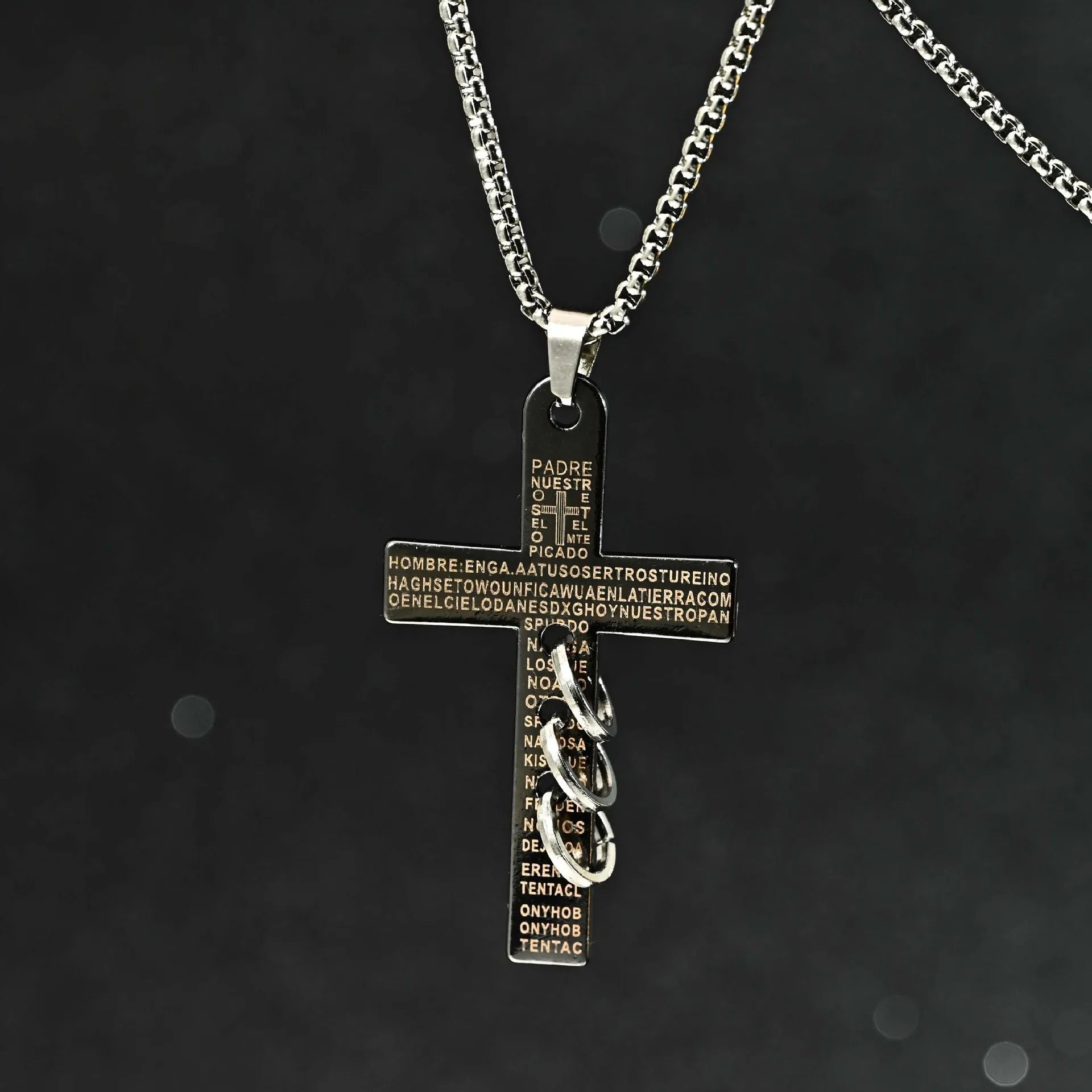 Titanium Cross Necklace