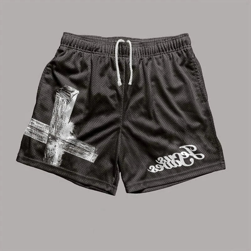 Jesus Saves Street Shorts